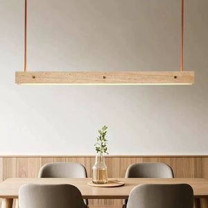 Lampada a Sospensione JACKSUN in Travertino Giallo Retrò, <span class=keywords><strong>Lampadario</strong></span> Lineare Wabi-Sabi per Cucina, Sala Artigianale e Bar - Product Image 5