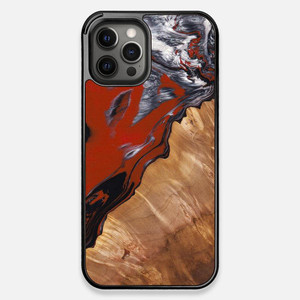Nueva Funda Popular 2026 a Prueba de Golpes de Resina de Madera Natural para iPhone 12 13 14 15 16 17 18 <span class=keywords><strong>Pro</strong></span> <span class=keywords><strong>Max</strong></span> - Product Image 3