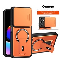 Étui de téléphone magnétique en TPU PC de luxe multicolores avec support invisible, protection anti-chute, coque antichoc pour ZTE V80 MAX