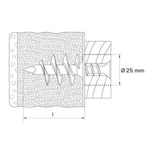 Système de fixation isolé thermiquement FID 90 (25pcs) - Product Image 4