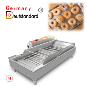 Thiết bị phục vụ 4 hàng nhỏ Donut máy làm Donut máy với nồi chiên điện tự động nhỏ bánh rán Máy làm - Product Image 1