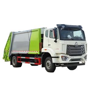 Sinotruk HOWO Euro 4 4X2 Camion compacteur à ordures à transmission manuelle 20T 15000L Carburant diesel État neuf pour la collecte des ordures - Product Image 1