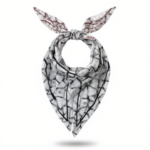 Sciarpa triangolare multifunzionale 135x60 cm, accessorio di moda per donne e uomini - Product Image 2