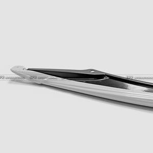 Lèvre avant de type MOD pour Lexus IS 300 300h 350 ASE30 30 17-20 facelift F Sport avec garniture chromée intégrale - Product Image 2