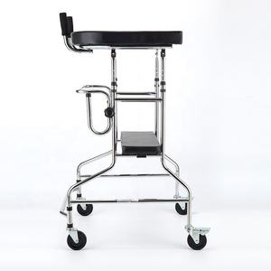 Lansing Stroke Hemiplegie Revalidatie Onderste Ledematen Been <span class=keywords><strong>Trainer</strong></span> Paraplegie Sta-op-hulp Rollator Staal 100kg Draagvermogen - Product Image 3