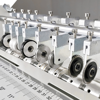 Machine à plier le papier H500 électrique pour cartes, invitations, billets, avec fonction de perforation et de découpe