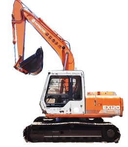 Excavadora Hidráulica Hitachi ZX120 de 12 Toneladas de Segunda Mano, Fabricada en Japón, Certificación CE, Cucharón Kubota, Apta para Construcción - Product Image 2
