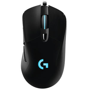 <span class=keywords><strong>Logitech</strong></span> <span class=keywords><strong>G403</strong></span> Hero 25K Gaming Mouse Lightsync RGB Cable trenzado ligero 25600 DPI Empuñaduras laterales de goma Ratón para juegos con cable - Product Image 2