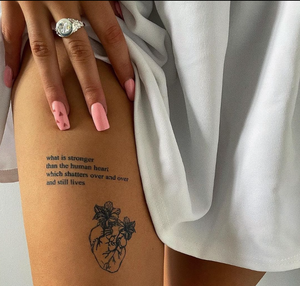 OEM ücretsiz örnekleri Inkbox cilt dostu su bitki bazlı süper gerçekçi taahhüdü-ücretsiz dövmeler 1-2 hafta geçici dövme - Product Image 6