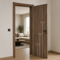 Composites WPC pour portes en plastique-bois et cadres de portes en PVC pour portes en fibre de verre Smart Color