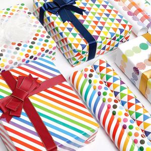 Wholesale 80g <b>Birthday</b> Valentine's Day Art <b>Paper</b> 43*300cm Gift Luxury Custom Packaging <b>Wrapping</b> <b>Paper</b> <b>Roll</b> - Product Image 4