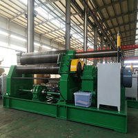 Machine à cintrer les tôles 40x3000mm hydraulique à 3 rouleaux pour l'acier inoxydable/l'acier au carbone/l'aluminium