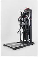 Nueva máquina de vuelo múltiple multifuncional Gym Pin Load Selection Chest Press Lateral Raise Standing