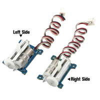 Servo numérique micro GS-1502 1,5 g, servo linéaire double pour avion RC, hélicoptère, jouet, 2 pièces