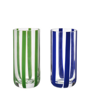 Taza <span class=keywords><strong>de</strong></span> <span class=keywords><strong>agua</strong></span> y jugo <span class=keywords><strong>de</strong></span> bebida a rayas <span class=keywords><strong>de</strong></span> colores creativa personalizada vaso <span class=keywords><strong>de</strong></span> vidrio highball <span class=keywords><strong>vasos</strong></span> para beber para el hogar del hotel - Product Image 3