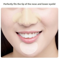 AUSLKA Beauty Patch Hydrocolloïde Rond Grande Taille pour l'Acné du Nez à l'Acide Hyaluronique, Respirant, Absorbant, Sans Médicament, pour Tous Types de Peau