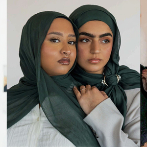 Châle long uni en modal léger 2025 pour femmes musulmanes, personnalisable, double couture, toutes saisons, double bord, réversible - Product Image 2