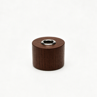Couvercle de diffuseur d'aromathérapie en bois massif personnalisé, bouchon en bois pour bouteille d'huile parfumée personnalisée, accessoires écologiques pour la fragrance d'intérieur