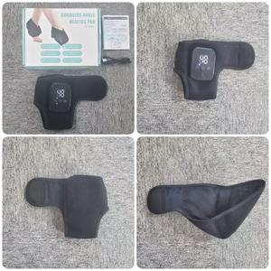 Masajeador de pies y tobillos con terapia de calor ajustable para recuperación y cuidado de la salud, soporte térmico para tobillos, masajeador médico de pies - Product Image 2