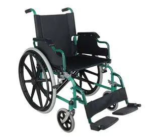 Sedia a rotelle elettrica pieghevole reclinabile usata sedia a rotelle più economica della rampa della sedia a rotelle dei bambini della paralisi cerebrale