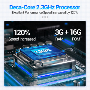 Đầu Đọc Thẻ NFC 10 Nhân 5.5 GHz 3 + 32G 2.3 Inch Mua Sắm Trực Tuyến Máy Tính Bảng Nhà Hàng Máy Pos Máy Nhận Nhãn Máy In Kép Pos - Product Image 2