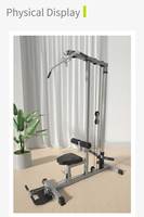 Système de poulie Fitness accessoires de gymnastique à domicile équipement d'exercice de musculation Pro pour LAT pulldowns Biceps Curl Triceps