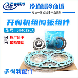 Conjunto de Placa de Válvulas 5H40120A para Compresor de Tornillo, Accesorio para Unidad de Aire Acondicionado Central, Anticorrosión - Product Image 5