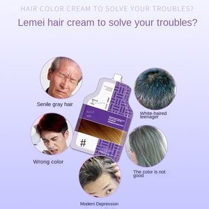 For Miffy 900ml Plant <strong>Dye</strong> <strong>Hair</strong> Cream <strong>Semi</strong>-<strong>Permanent</strong> Bubble <strong>Hair</strong> <strong>Dye</strong> for Men and Women From China Inspired by Sound Explosions - Product Image 4