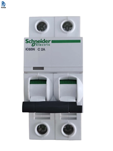 IC65N 2P C2A เบรกเกอร์วงจรขนาดเล็ก เบรกเกอร์วงจรแรงดันต่ำ เบรกเกอร์วงจรป้องกันกระแสเกิน 2 ขั้ว 2A กระแสไฟฟ้าที่กำหนด - Product Image 1