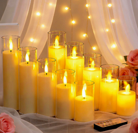 Guirlande de lumières LED à flamme simulée avec télécommande, motif en forme de balle, pour fête, festival de musique, décoration de table