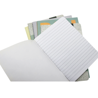 Carnet de planification quotidienne élégant et chic, écologique, avec reliure cousue, formats A4/A5/A6, 50 feuilles, ouverture à plat pour des notes impeccables
