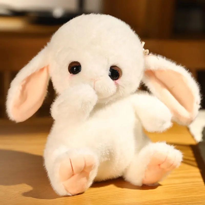 Hengyuan Soft Colorful Easter Bunny Plush Dolls for Kids Stuffed Animal Plush Toy Birthday Gift Long Ear Rabbit Plush Toys