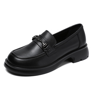 Mocassins en cuir pour femmes, mocassins <span class=keywords><strong>Weston</strong></span> antidérapants pour femmes, nouveau design, mocassins en cuir blancs - Product Image 1
