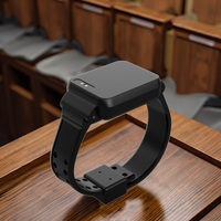 W7 cheville moniteur Ibeacon Eddystone bluetooth bracelet balise Ip67 capteur de température suivi électronique prisonniers Bracelet