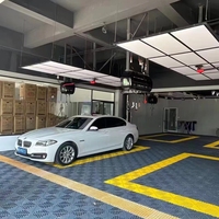 CE-Zertifizierte Wasserdichte Ineinandergreifende Terrassenplatten Kunststoff-Bodenbelag PP Garagenbodenfliesen für Autowäsche 4S-Shop
