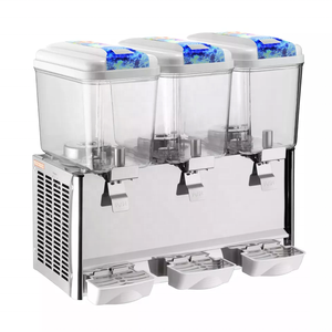 Dispensador de Jugos Fríos Comercial/Exprimidor de Bebidas Frías/Dispensador de Bebidas de 3 Tanques - Product Image 1