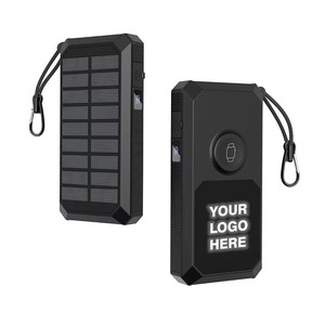 แบตเตอรี่สำรองพลังงานแสงอาทิตย์ 15000mAh พร้อมสาย Type-C แบบยืดหดได้, ที่ชาร์จไร้สายแม่เหล็กแบบชาร์จเร็ว 22.5W - Product Image 1
