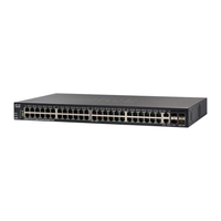 Nuevo PLC SG350X-48-K9 48xRJ-45 1G 2xSFPRJ-45 10G, Switch No Administrado Sin SO, Recertificado OEM, Controlador de Programación PLC