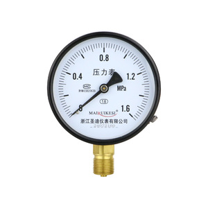 Filetage standard personnalisé M20*1.5, pression négative sous vide, pression d'eau, pression d'air, pression d'huile, pression hydraulique, Y100 - Product Image 4