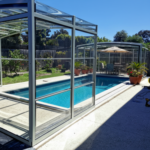 Couverture de <span class=keywords><strong>piscine</strong></span> flottante en polycarbonate PC SK-S02, meilleur choix, avec une couverture de <span class=keywords><strong>piscine</strong></span> en polycarbonate de bonne qualité, <span class=keywords><strong>rétractable</strong></span> - Product Image 2