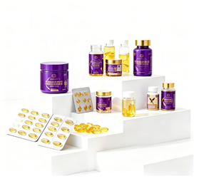 Capsule di Olio di Pesce Personalizzabili per Cani e Gatti - Integratore Universale per la Salute con Logo OEM/ODM - Product Image 1