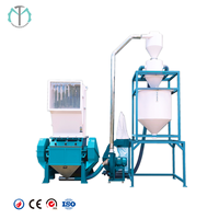 Broyeur de plastique à cadre en plastique, machine à broyer les coques de produits en plastique