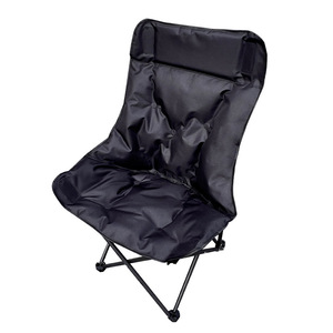 Lightweight Portable Cotton <strong>Moon</strong> <strong>Chair</strong> with Three-Gear Reclining Nap Outdoor Furniture on Metal Frame Foldable for Camping - Product Image 5