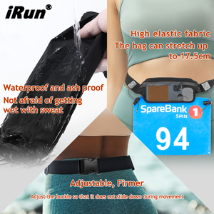 <span class=keywords><strong>IRun</strong></span>-riñonera deportiva para correr, personalizada, impermeable, con estampado completo, para maratón - Product Image 6