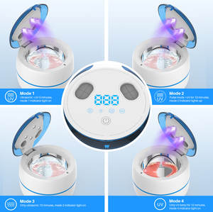 Elettrodomestici pulitore ad <span class=keywords><strong>ultrasuoni</strong></span> gioielli fermo Aligner pulitore bocca guardia Mini pulitore ad <span class=keywords><strong>ultrasuoni</strong></span> per protesi - Product Image 4