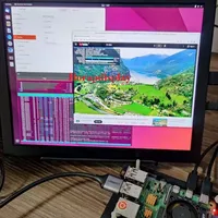 Gratis Pengiriman Monitor LED 2K IPS 9.7 Inci Portabel 2048X1536 Kamera Tipe C Penuh Raspberry Pi untuk Speaker Bawaan 60Hz