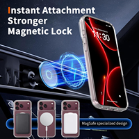 Coque de protection transparente haut de gamme antichoc Sanfeng Factory pour iPhone 18 17 16 15 Pro Max, étui magnétique personnalisé, vente en gros