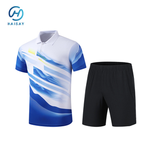 <span class=keywords><strong>Camiseta</strong></span> Deportiva Transpirable de Secado Rápido para Hombre y Mujer, Personalizable, para Bádminton, Voleibol de Mesa, Entrenamiento y Competición - Product Image 5