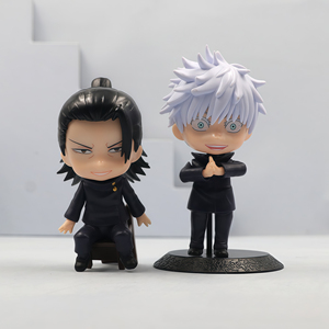 Set di 12 Action Figure in PVC di <span class=keywords><strong>Jujutsu</strong></span> <span class=keywords><strong>Kaisen</strong></span>, Personaggio Satoru Gojo, Altezza 9-11cm, Decorazione da Scrivania Anime Giapponese - Product Image 6