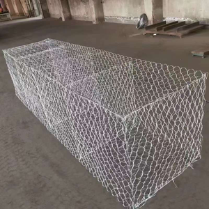 Panier gabion hexagonal à double <span class=keywords><strong>torsion</strong></span>, galvanisé à chaud, pour murs de gabions au Yémen, cage à pierres pour la stabilisation des sols - Product Image 6
